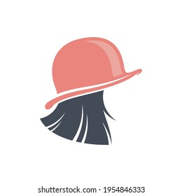 Hat logo design vector illustration, Creative Hat logo design concept template, symbols icons