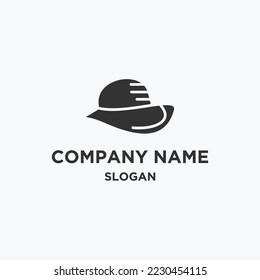 Plantilla de diseño de icono de logotipo de Hat