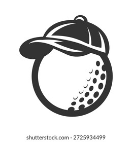 Hat logo icon design template