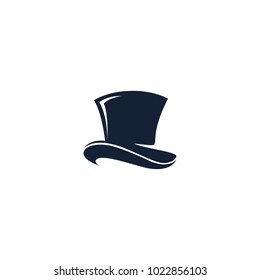 Hat logo vector abstract shape template modern