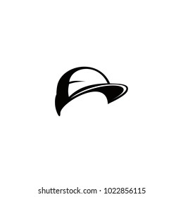Hat logo vector abstract shape template modern