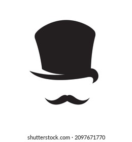 Hat logo, hat vector illustration. Eps 10