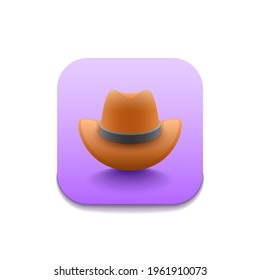 Hat Logo Vector Symbol Icon Design Style