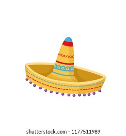 hat mexican vector