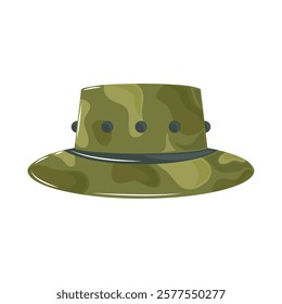 hat military equipment isolated design