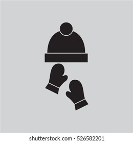hat and mitten icon