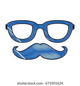hat and mustache icon