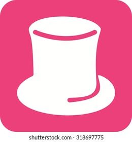 Hat, party, birthday icon vector image. Can also be used for wedding. Suitable for use on web apps, mobile apps and print media.