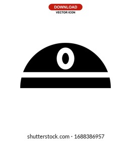 hat safety icon or logo isolated sign symbol vector illustration - high quality black style vector icons
