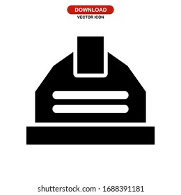hat safety icon or logo isolated sign symbol vector illustration - high quality black style vector icons
