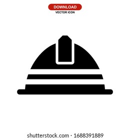 hat safety icon or logo isolated sign symbol vector illustration - high quality black style vector icons
