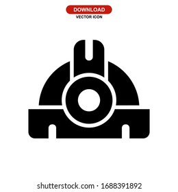hat safety icon or logo isolated sign symbol vector illustration - high quality black style vector icons
