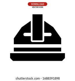 hat safety icon or logo isolated sign symbol vector illustration - high quality black style vector icons
