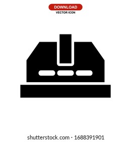 hat safety icon or logo isolated sign symbol vector illustration - high quality black style vector icons
