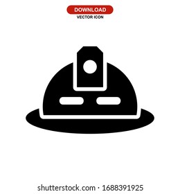 hat safety icon or logo isolated sign symbol vector illustration - high quality black style vector icons
