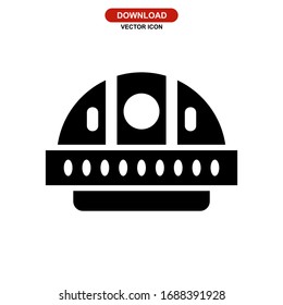 hat safety icon or logo isolated sign symbol vector illustration - high quality black style vector icons
