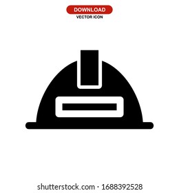 hat safety icon or logo isolated sign symbol vector illustration - high quality black style vector icons

