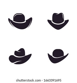 Icono de Hat sherif ilustración creativa