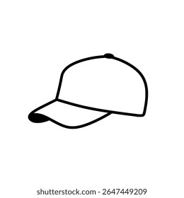Hat Silhouette Icon - Vintage and Modern Headwear Illustration for Fashion and Costume Design