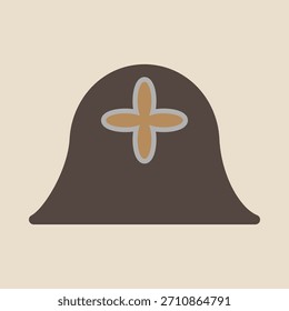 Hat smart trendy colorful vector beautiful design useful Illustration colorful background.eps