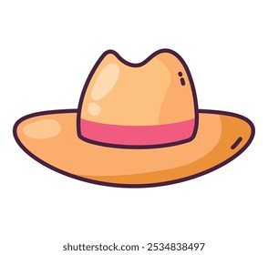 Icono de ropa de verano aislado