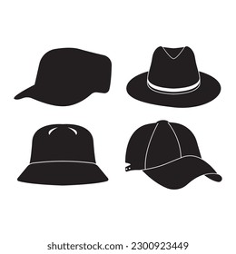 Hat symbol icon,logo illustration design template.