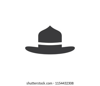 Hat symbol illustration