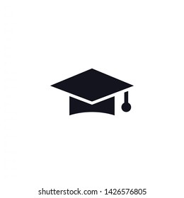 hat for the university vector icon 10 eps , Lorem ipsum Flat design