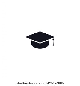 hat for the university vector icon 10 eps , Lorem ipsum Flat design