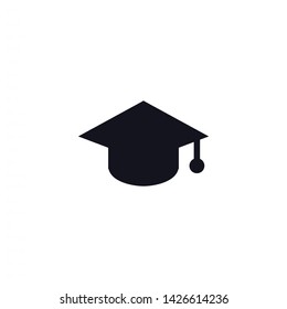 hat for the university vector icon 10 eps , Lorem ipsum Flat design