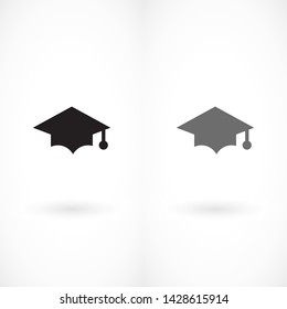 hat for the university vector icon 10 eps , Lorem ipsum Flat design