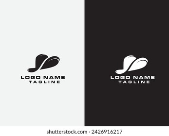 Hat vector art. Business. Hat logo design. Gentleman logo. Magician. Premium design. Black color. lady. Fashion. Creative hat. Cowboy