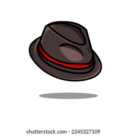hat vector design on white background