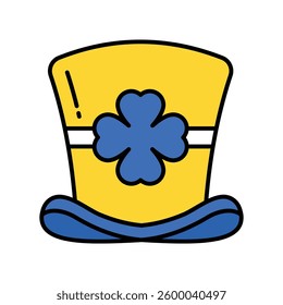 Hat vector filled outline icon. EPS 10 file