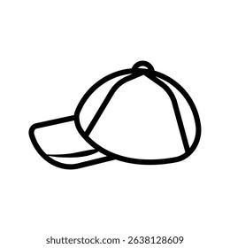 hat vector filled and outlined icons collection. 10 EPS
