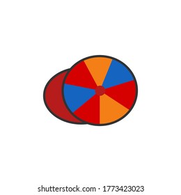 Ilustración de diseño gráfico del vector de sombrero