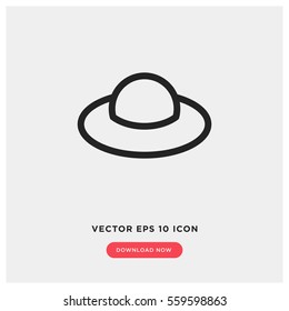 Hat vector icon
