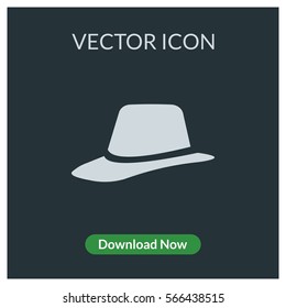 Hat vector icon