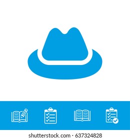 Hat vector icon