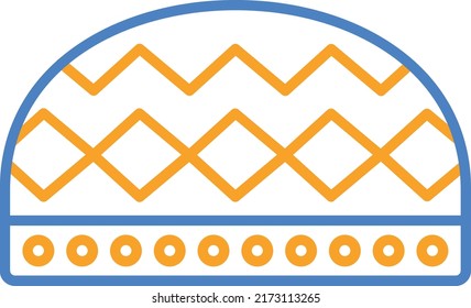 Hat vector icon. Can be used for printing, mobile and web applications.