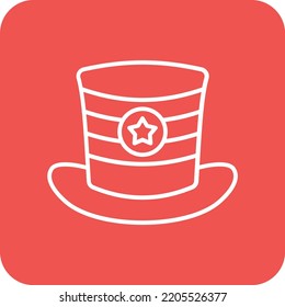 Hat vector icon. Can be used for printing, mobile and web applications.