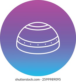 Hat vector icon. Can be used for printing, mobile and web applications.