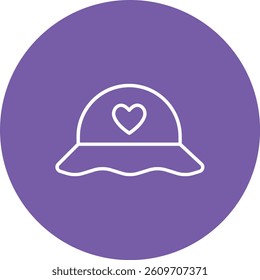 Hat vector icon. Can be used for printing, mobile and web applications.