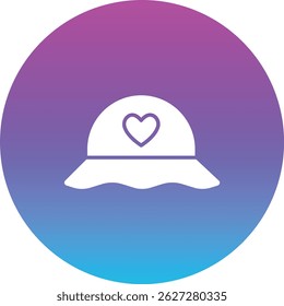 Hat vector icon. Can be used for printing, mobile and web applications.