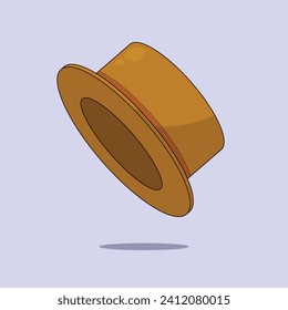 Hat Vector Icon Hat Day Illustration Fashion