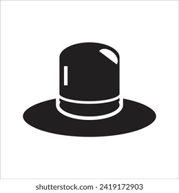 hat vector icon line template