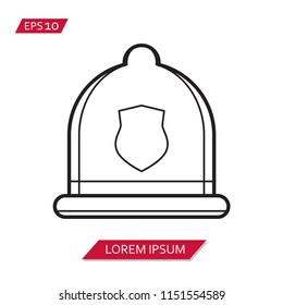hat vector icon symbol