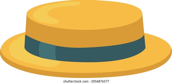 Hat vector illustration design flat
