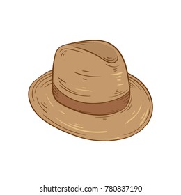 hat vector illustration draw