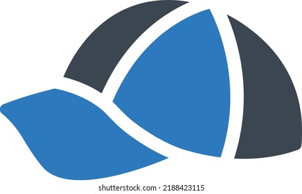 Hat Vector illustration on a transparent background.Premium quality symbols.Glyphs vector icon for concept and graphic design.